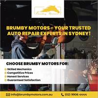 Brumby Motors - Best Car Service Mechanics Sydney Brumby Motors Car service in Sydney