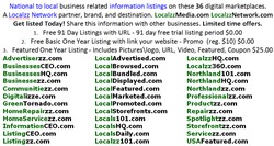 Localzz Marketplaces offers Free, Promo, and Featured Listings